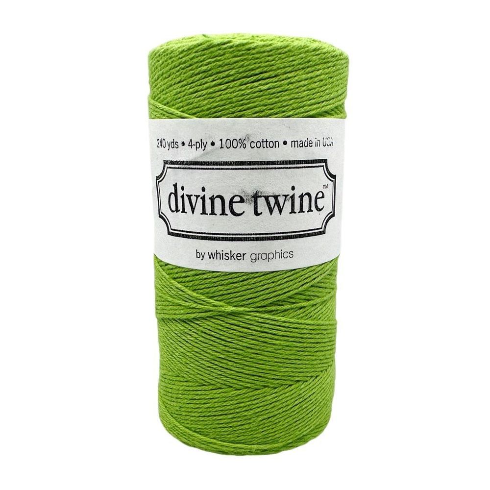 Whisker Graphics Divine Twine - Light Green - 240 Yards